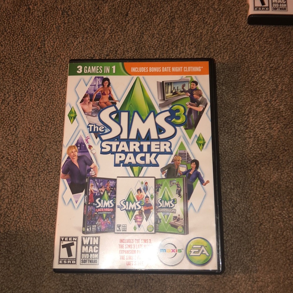 The sims 3 starter pack